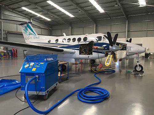 Tuthill blowers assist in aircraft cabin pressure testing