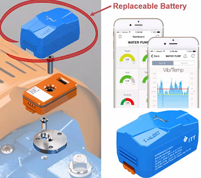 i-Alert Replacable battery - app