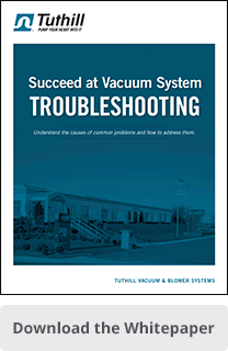 Tuthill vacuum system troubleshooting